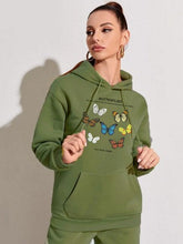 Olive Splendor Oversize Long Sleeve Hoodie
